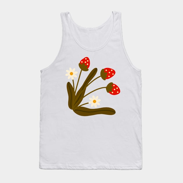 Strawberries Tank Top by MondyMornin